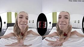 Blonde Born For Intense POV Masturbation In Taboo Scene