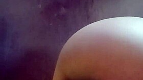 Lonely Girl Masturbates for Master