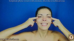 day 9 of face fitness with julia v earth continue to work on own beauty even with technical issue