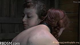 She gets tamed in doggystyle with gagging