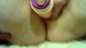 My 76-year-old granny explores her new toy with intimate self-pleasure