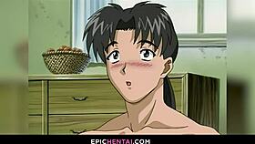 Outdoor hentai fuck in the middle of the night