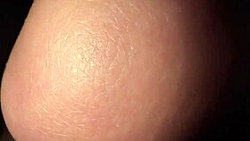 Close-up worship of arm and armpit with dirty talk