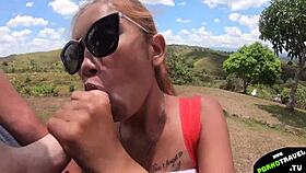 Fuck in public and we almost get caught!