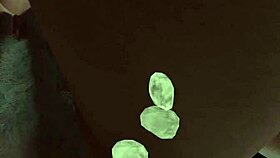 hot mature cougar struggling with plank pose