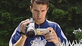 Horny beauty sucks big cock with natural tits and cumshot