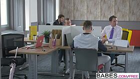 charlie dean fucks tyra moon's ass at work 😈