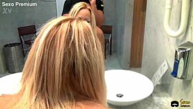 Blonde milf Tamrah Dix gets anal creampie in leather with Carlitos Way