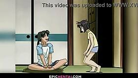 Outdoor hentai fuck in the middle of the night