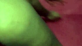 Brazilian amateurs experiment with BDSM oral and small tits