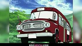 Outdoor hentai fuck in the middle of the night