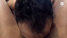 i was jerking off to porn when the asian teen woke up and offered her tight pussy