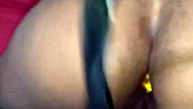 Brazilian amateurs experiment with BDSM oral and small tits