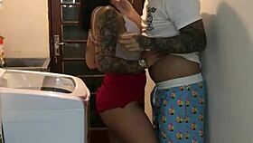 Brunette opens up for tattooed guy