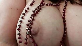 Laly Prin Playing With Her Boobs Casually