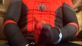 Gay Spiderman in spandex: A totally superhero fantasy book come to life