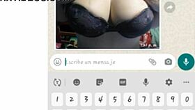 Hot video call with my whore