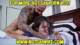 Straight guy gets picked up off the street and turned into gay anal doggystyle