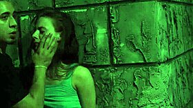 anya picks up teen girl for rough outdoor bondage and creampie in public