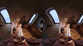 big bad girls ride hard in dark room vr 😈