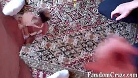 Feel The Humiliation As Femdom Wrestling Dominates With BDSM Punishment