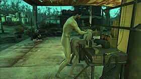 Intense Fucking In Fallout 4 Sanctuary With Brunette Teen Hentai Character