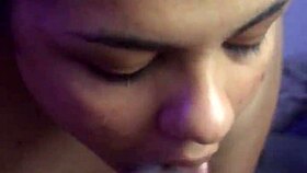 letting that fat bbc cum in my mouth