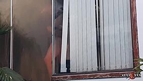 Brazilian soccer player caught fucking a latina prostitute - what a cock!