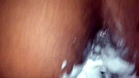 i'm king loyalty, pounding this fat ebony teen's wet pussy until she squirts with my big black cock