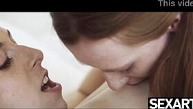 Sexy Girls Finger And Lick Each Other's Pussy