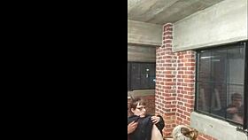 college blonde loses bet and sucks off young dude in public