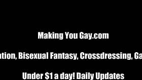 Caught you sneaking peeks at gay porn videos again, what are you hiding?