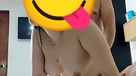 My friend bent me over at home. That Colombian doggystyle hit me hard and raw!