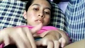 She masturbates to good music for an orgasm!