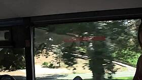 My girlfriend slut do bj in cable car.