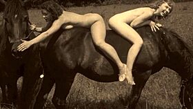 I can't resist this vintage taboo pussy in outdoor doggystyle