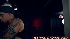 Girl punished hard with strap-on domination.