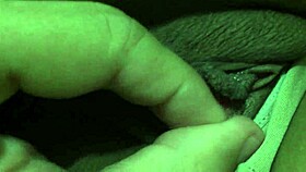 wow, check out this latina's big brazilian pussy on display!