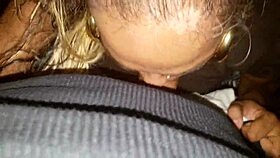 Blowjob Sucking Deep On Hard Cock With Intense Throat Action