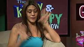 Samantha Ryan chats with Raylene backstage about their wild show.