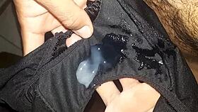 Curious about a quick panty play moment?