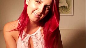 Big tits babe gets a facial for Deepthroat and fuck the brains out