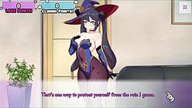 waifu hub s5 mona from genshin impact parody hentai game pornplay ep 1 sexy astrologist strips naked on casting couch