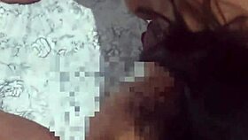 strong guy orders big-ass brazilian prostitute to suck his monster cock