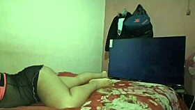 i fucked my horny venezuelan teen princess with a monster cock until she orgasmed.