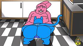 Hey, richard really goes down on nicole watterson's pussy before fucking her big ass milf style.