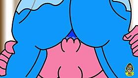 Hey, richard really goes down on nicole watterson's pussy before fucking her big ass milf style.