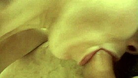 Renee, the sexy European nurse, performs oral on a patient in the hospital.