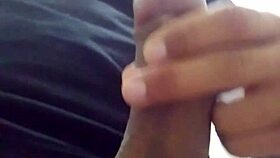 Oh wow, I caught my stepbrother masturbating in the bathroom! 😲 He's so into it. Homemade amateur fun.