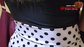 cuckold husband auctions wife's pussy and ass for winner to fuck at pole halloween special cristina almeida